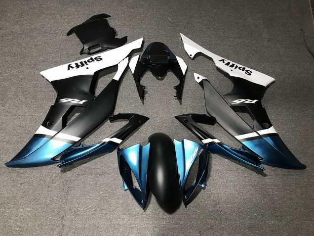 2008-2016 Matte Black and Special Blue Yamaha R6 Fairings 2008-2016 Matte Black and Special Blue Yamaha R6 Fairings