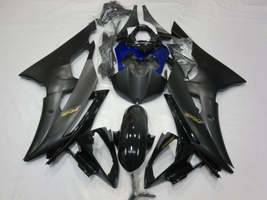 2008-2016 Matte and Blue Yamaha R6 Fairings
