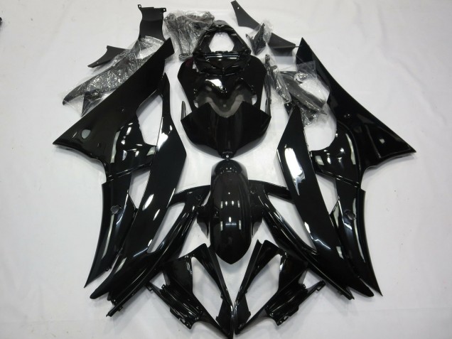 2008-2016 No.2 Gloss Black Yamaha R6 Fairings 2008-2016 No.2 Gloss Black Yamaha R6 Fairings