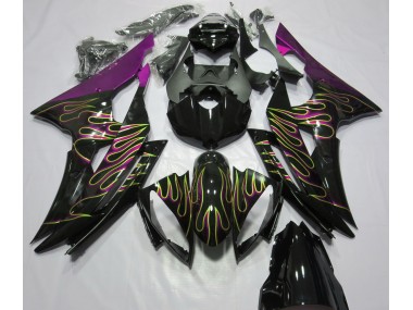 2008-2016 Pink Flame Yamaha R6 Fairings
