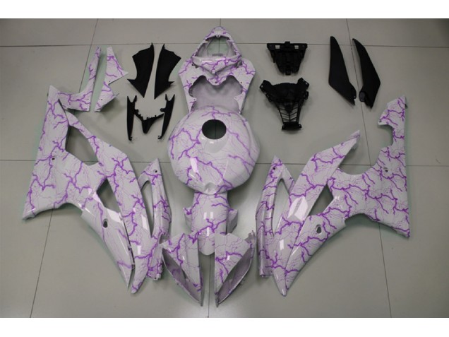 2008-2016 Purple Lighting Yamaha R6 Fairings 2008-2016 Purple Lighting Yamaha R6 Fairings