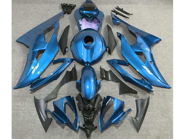 2008-2016 Sky Blue Yamaha R6 Fairings 2008-2016 Sky Blue Yamaha R6 Fairings