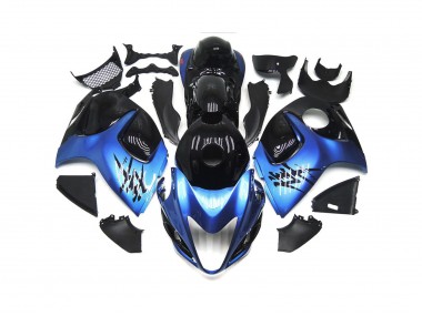 Best Aftermarket 2008-2019 Deep blue with Black Custom Suzuki GSXR 1300 Fairings