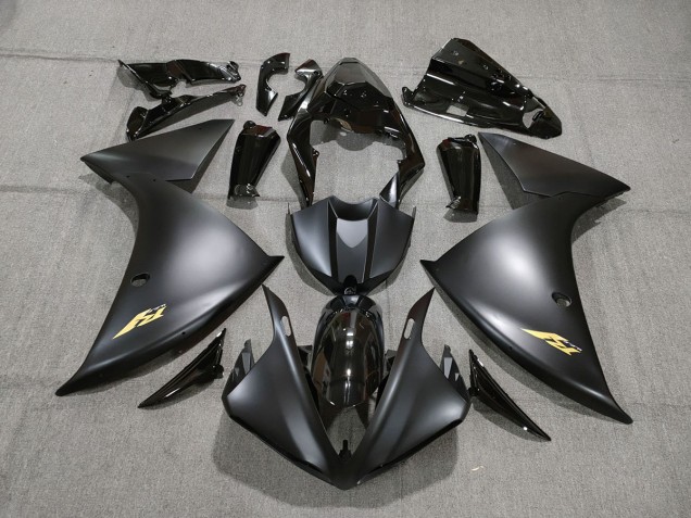 2009-2012 Black and Gold Yamaha R1 Fairings 2009-2012 Black and Gold Yamaha R1 Fairings