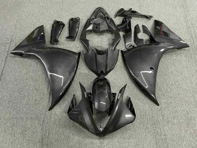 2009-2012 Carbon Fiber Style Yamaha R1 Fairings
