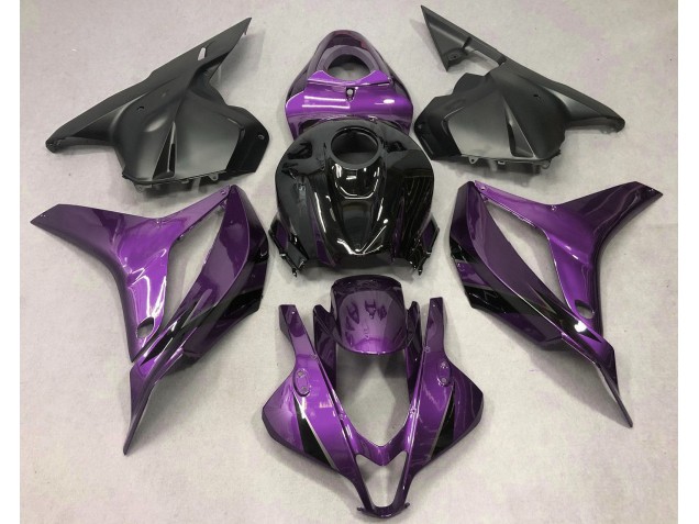2009-2012 Deep Purple with Black Honda CBR600RR Fairings 2009-2012 Deep Purple with Black Honda CBR600RR Fairings