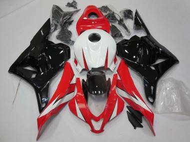2009-2012 Gloss Red White and Black Honda CBR600RR Fairings