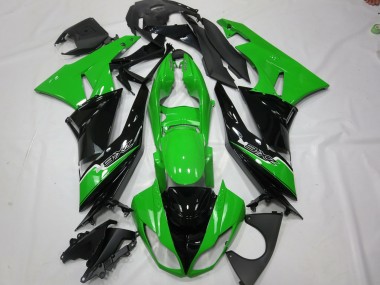 Best Aftermarket 2009-2012 Green Black Kawasaki ZX6R Fairings