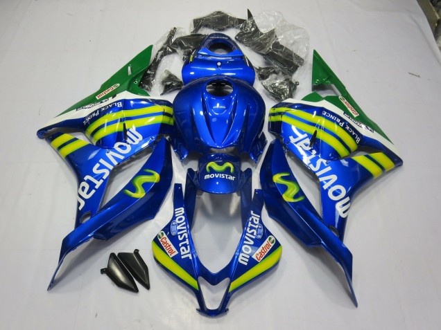 2009-2012 Movistar Honda CBR600RR Fairings 2009-2012 Movistar Honda CBR600RR Fairings