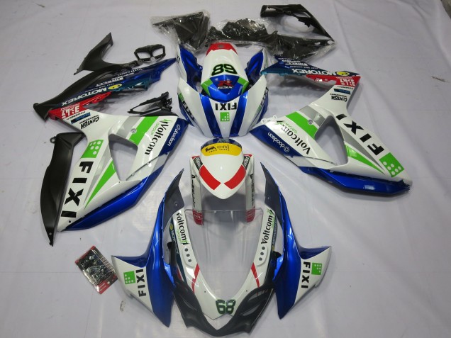 2009-2016 Fixi Suzuki GSXR 1000 Fairings 2009-2016 Fixi Suzuki GSXR 1000 Fairings
