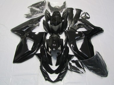 Best Aftermarket 2009-2016 Gloss Back Suzuki GSXR 1000 Fairings