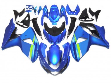 Best Aftermarket 2009-2016 Matte Blue Suzuki GSXR 1000 Fairings