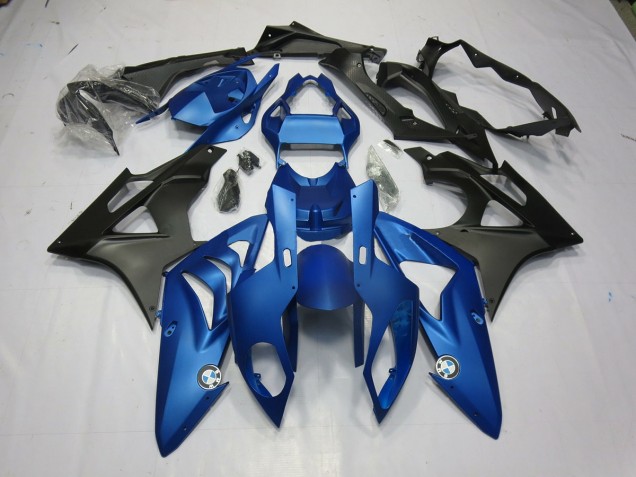 2009-2016 Matte Blue and Black BMW S1000RR Fairings 2009-2016 Matte Blue and Black BMW S1000RR Fairings