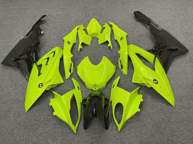 2009-2018 Floro Yellow BMW S1000RR Fairings 2009-2018 Floro Yellow BMW S1000RR Fairings