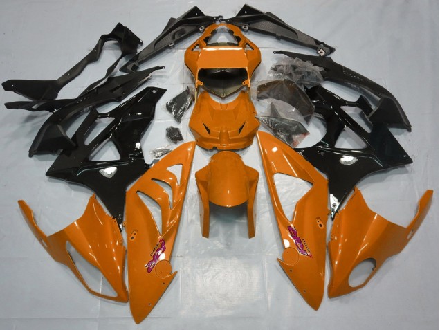 2009-2018 Gloss Orange and Black BMW S1000RR Fairings