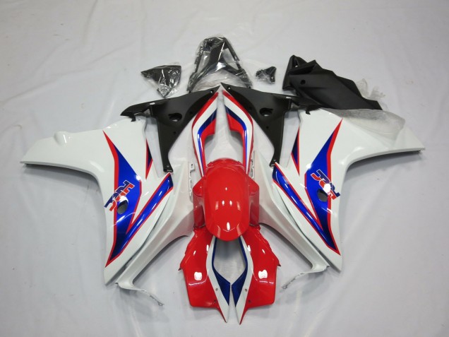 2011-2012 Blue White Red Honda CBR600F Fairings