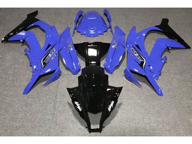 Best Aftermarket 2011-2015 Gloss Blue & Logos Kawasaki ZX10R Fairings