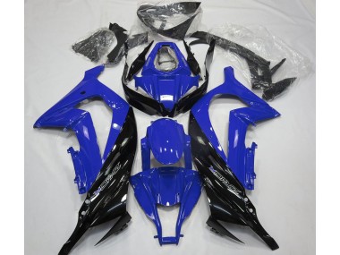 Best Aftermarket 2011-2015 Gloss Blue and Black Kawasaki ZX10R Fairings
