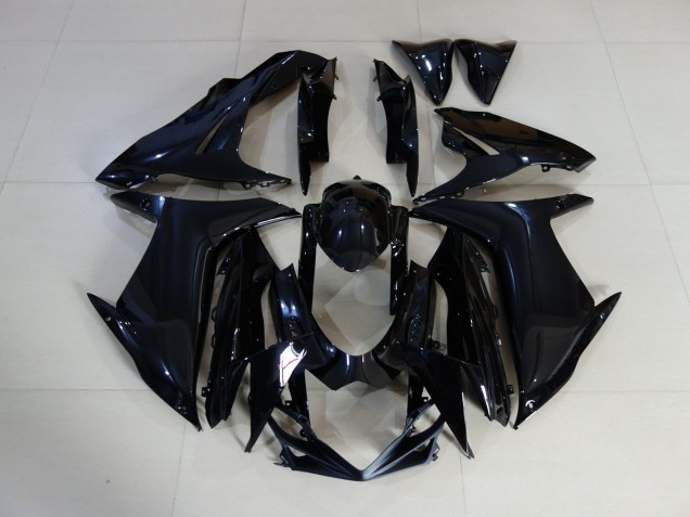 Best Aftermarket 2011-2020 Plain Gloss Black Suzuki GSXR 600-750 Fairings