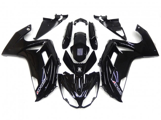 2012-2016 Gloss Black Kawasaki Ninja 650R Fairings 2012-2016 Gloss Black Kawasaki Ninja 650R Fairings