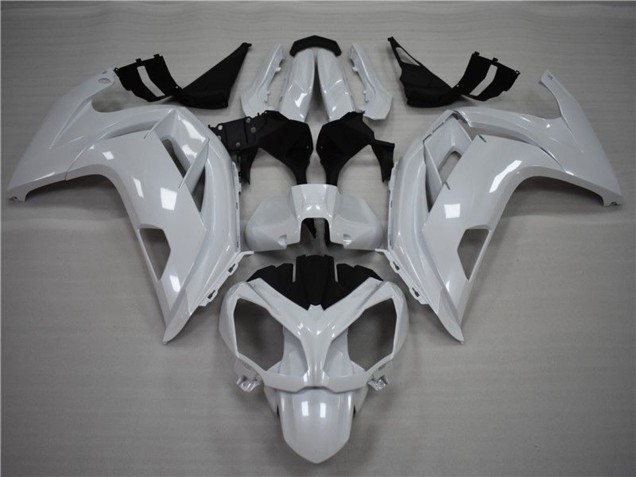 2012-2016 Pearl White Kawasaki Ninja 650R Fairings 2012-2016 Pearl White Kawasaki Ninja 650R Fairings