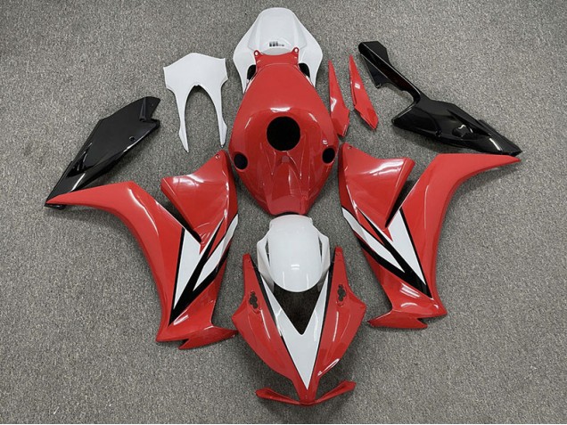 2012-2016 Red with White Honda CBR1000RR Fairings 2012-2016 Red with White Honda CBR1000RR Fairings