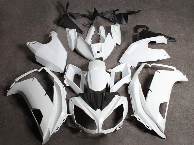 2012-2016 White Kawasaki Ninja 650R Fairings 2012-2016 White Kawasaki Ninja 650R Fairings