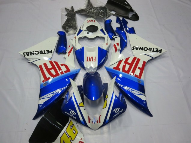 2013-2014 Fiat with Light Blue Yamaha R1 Fairings 2013-2014 Fiat with Light Blue Yamaha R1 Fairings