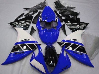 Best Aftermarket 2013-2014 Gloss Blue White and Black Yamaha R1 Fairings