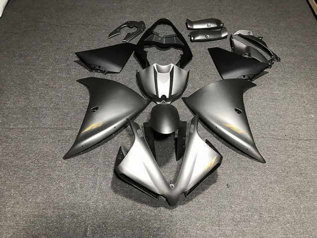 2013-2014 Matte Grey Yamaha R1 Fairings 2013-2014 Matte Grey Yamaha R1 Fairings