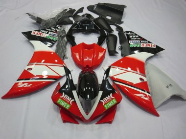 Best Aftermarket 2013-2014 Red White Yamalube Yamaha R1 Fairings