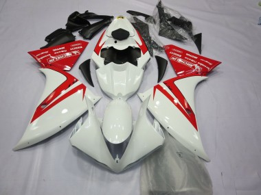 Best Aftermarket 2013-2014 Red and White Yamaha R1 Fairings