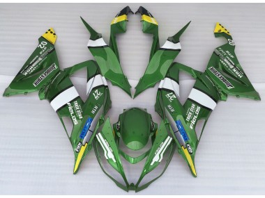 Best Aftermarket 2013-2018 Green Style Kawasaki ZX6R Fairings