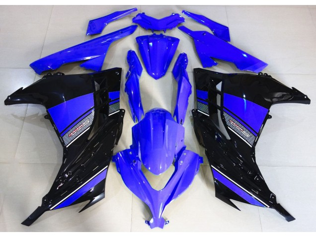2013-2018 Midnight Blue and Black Kawasaki Ninja 300 Fairings 2013-2018 Midnight Blue and Black Kawasaki Ninja 300 Fairings