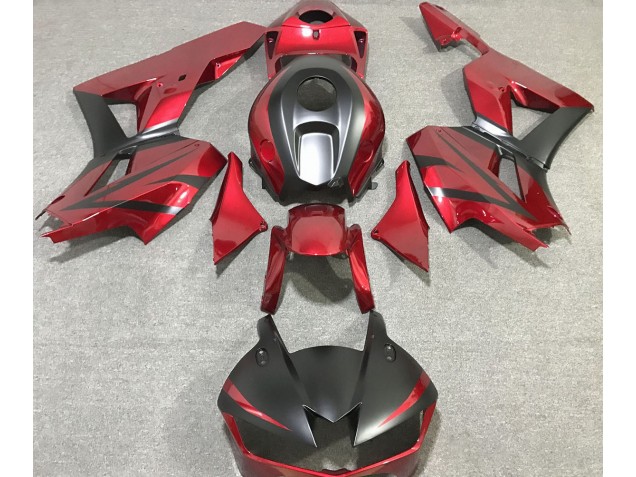 2013-2020 Deep Red & Matte Black Honda CBR600RR Fairings 2013-2020 Deep Red & Matte Black Honda CBR600RR Fairings