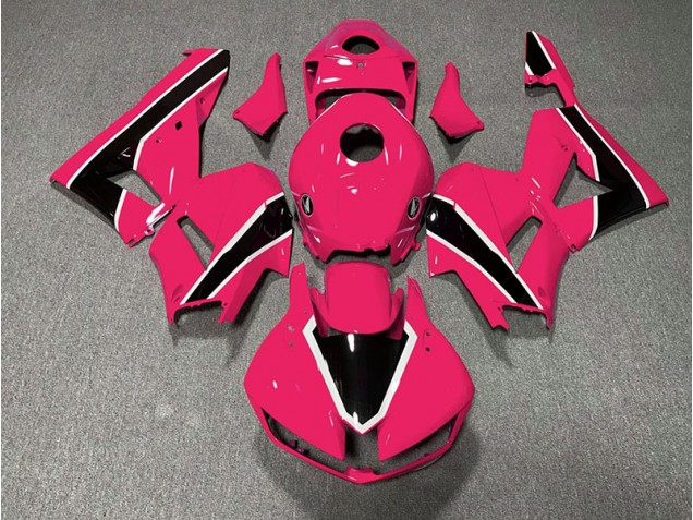 2013-2020 Gloss Bright Pink and Black Honda CBR600RR Fairings 2013-2020 Gloss Bright Pink and Black Honda CBR600RR Fairings