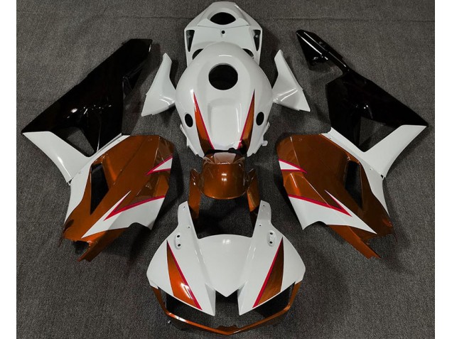 2013-2020 Gloss Orange White and Red Honda CBR600RR Fairings 2013-2020 Gloss Orange White and Red Honda CBR600RR Fairings