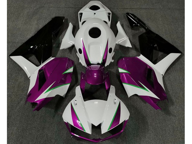 2013-2020 Gloss Pink White and Green Honda CBR600RR Fairings 2013-2020 Gloss Pink White and Green Honda CBR600RR Fairings