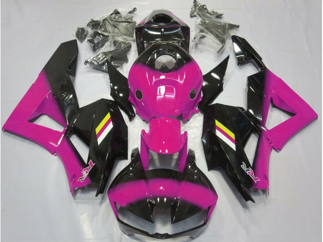 2013-2020 Gloss Pink and Black Fade Honda CBR600RR Fairings 2013-2020 Gloss Pink and Black Fade Honda CBR600RR Fairings