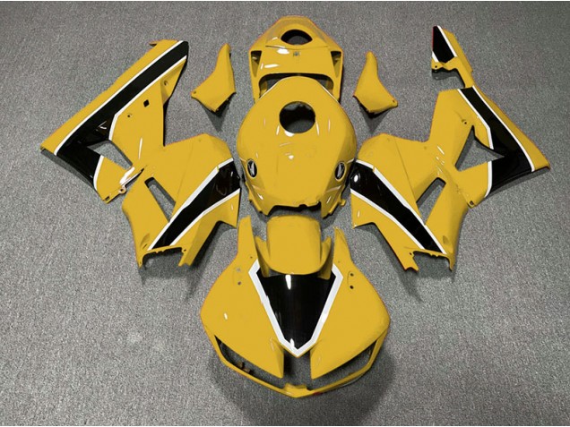 2013-2020 Gloss Yellow and Black Honda CBR600RR Fairings 2013-2020 Gloss Yellow and Black Honda CBR600RR Fairings