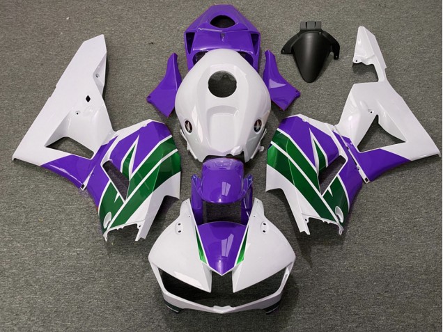 2013-2020 Purple and Green Gloss Honda CBR600RR Fairings 2013-2020 Purple and Green Gloss Honda CBR600RR Fairings