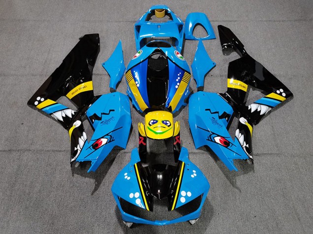 2013-2020 Sky Blue Custom Honda CBR600RR Fairings 2013-2020 Sky Blue Custom Honda CBR600RR Fairings