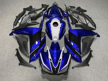 Best Aftermarket 2015-2018 Blue Black and White Yamaha R3 Fairings
