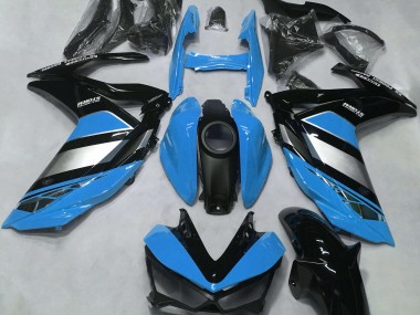 Best Aftermarket 2015-2018 Light Blue Yamalube Yamaha R3 Fairings