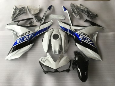 Best Aftermarket 2015-2018 White Blue and Black Yamaha R3 Fairings