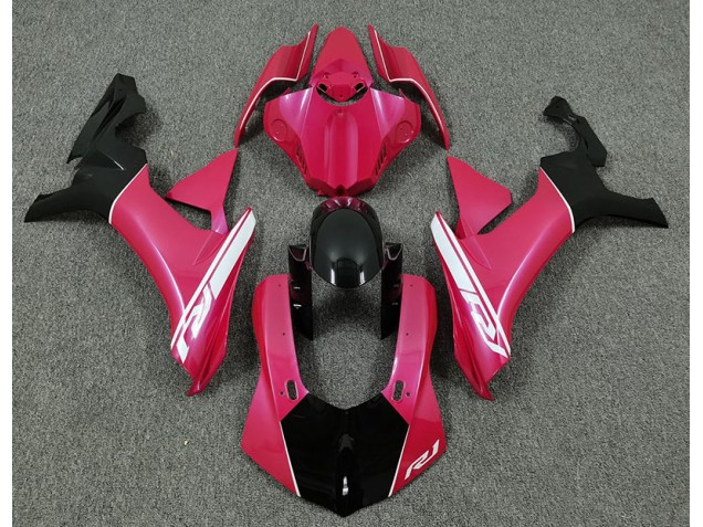 2015-2019 Hot Pink and Black Yamaha R1 Fairings 2015-2019 Hot Pink and Black Yamaha R1 Fairings