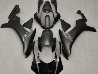 2015-2019 Matte Black & Gray Yamaha R1 Fairings