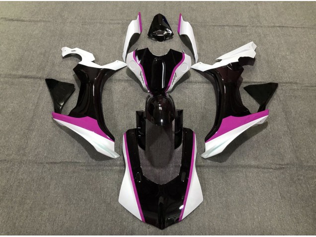 2015-2019 Pink Black and White Yamaha R1 Fairings 2015-2019 Pink Black and White Yamaha R1 Fairings