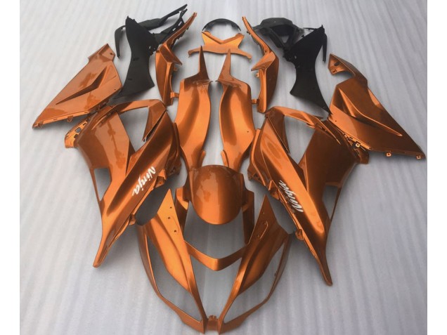 2016-2019 Candy Orange Gloss Kawasaki ZX10R Fairings 2016-2019 Candy Orange Gloss Kawasaki ZX10R Fairings