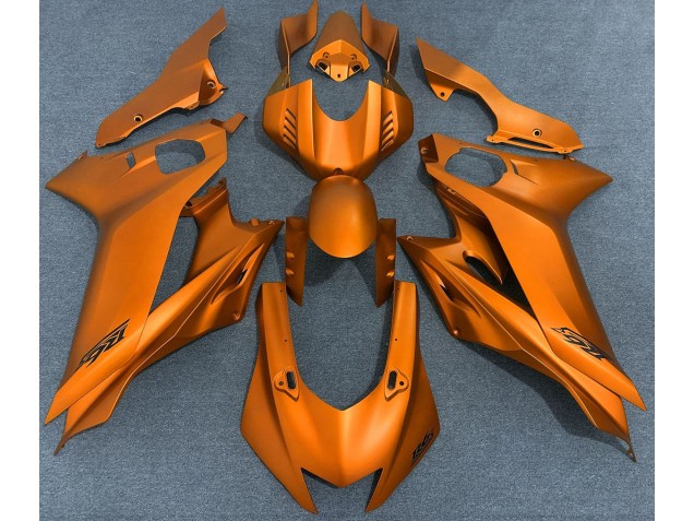 2017-2019 Bright Orange Matte Yamaha R6 Fairings